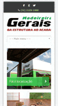 Mobile Screenshot of madeireiragerais.com.br